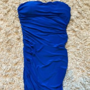 Blue Homecoming dress